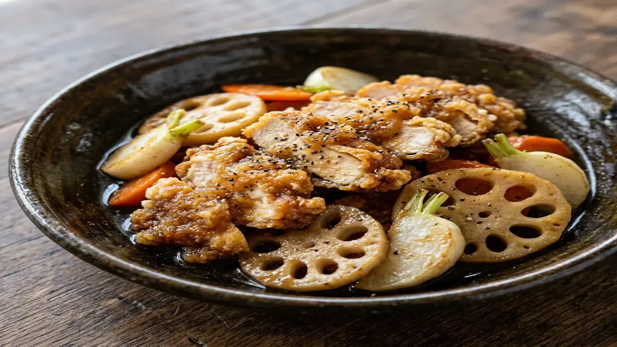 鶏むね肉の揚げづけ