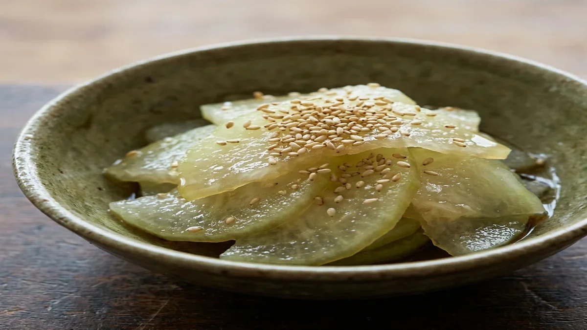 とうがんの酢の物
