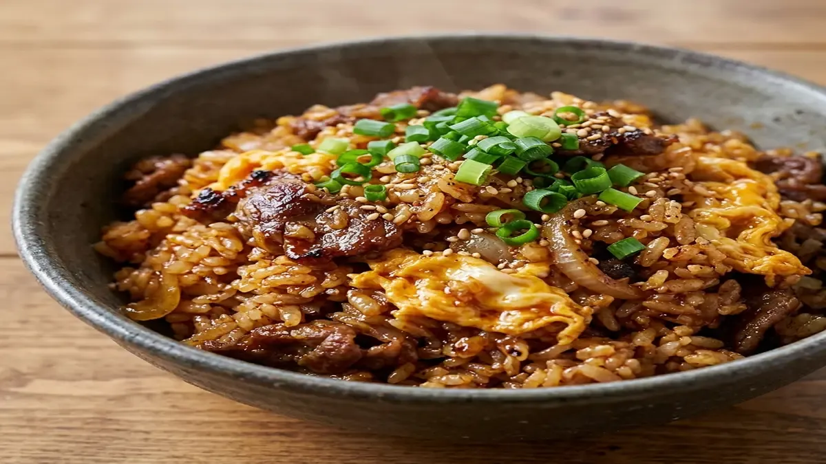 ピリ辛焼き飯