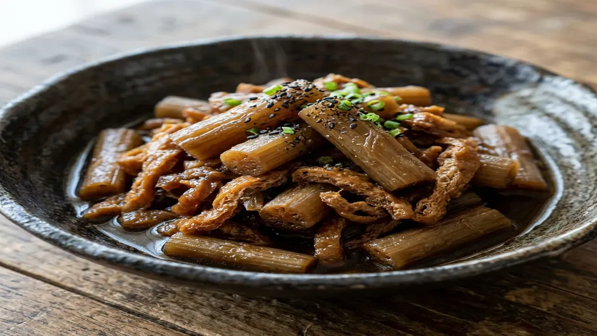 芋がらの炊いたん