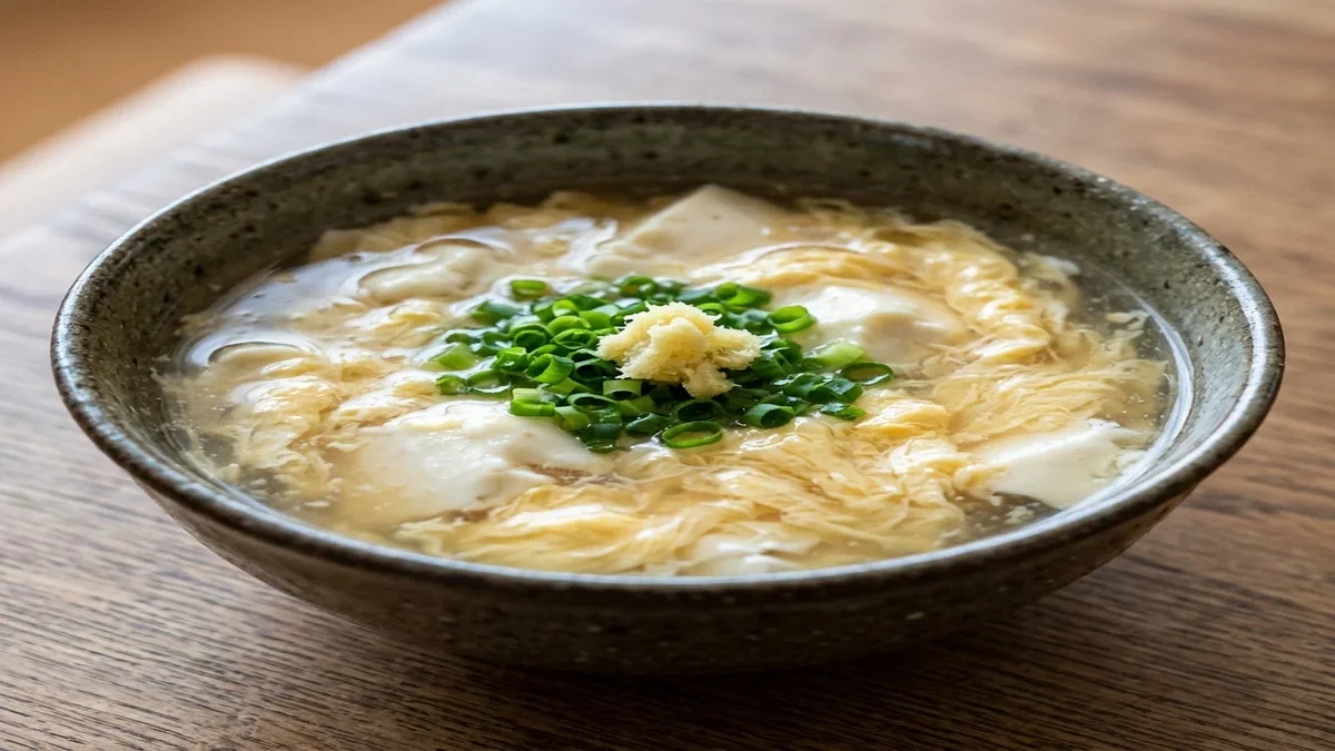 豆腐の卵とろみ汁