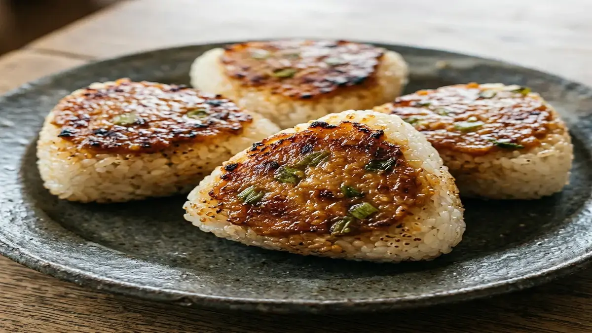 ふきみその焼きおにぎり