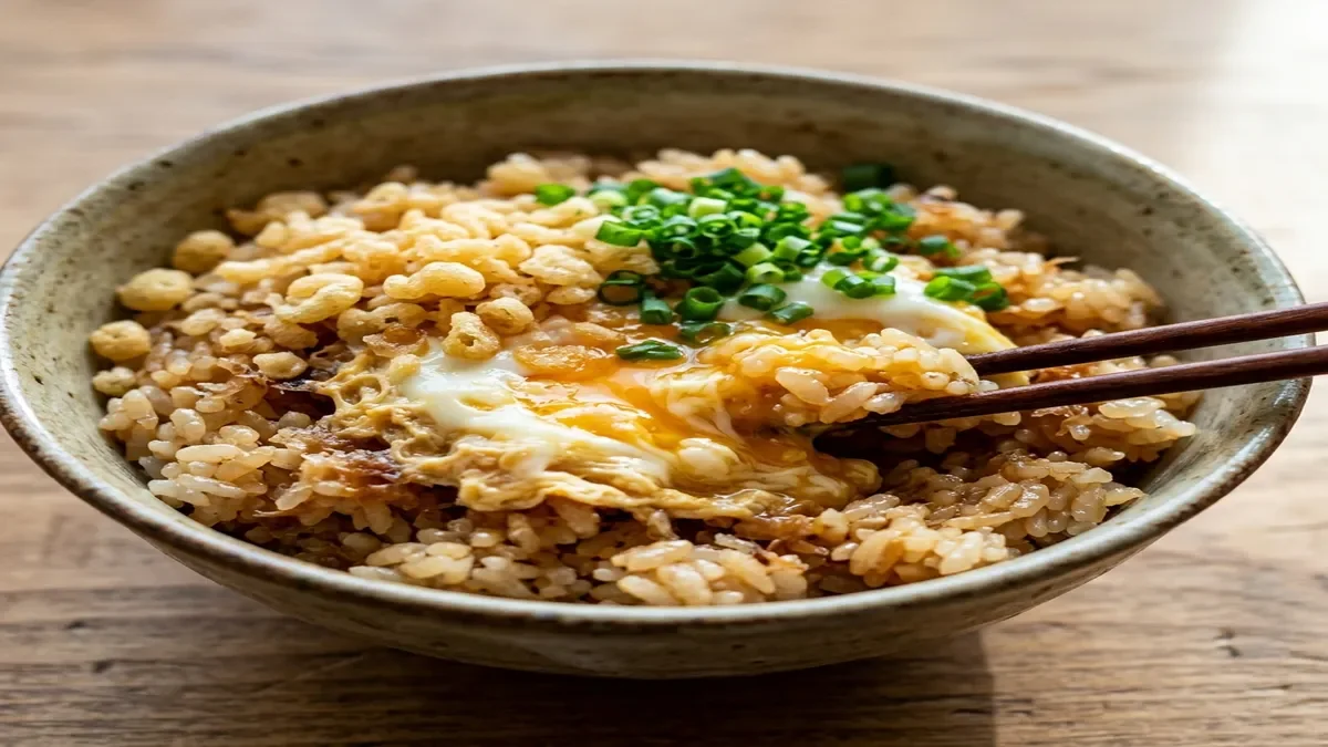 レンチン卵かけご飯