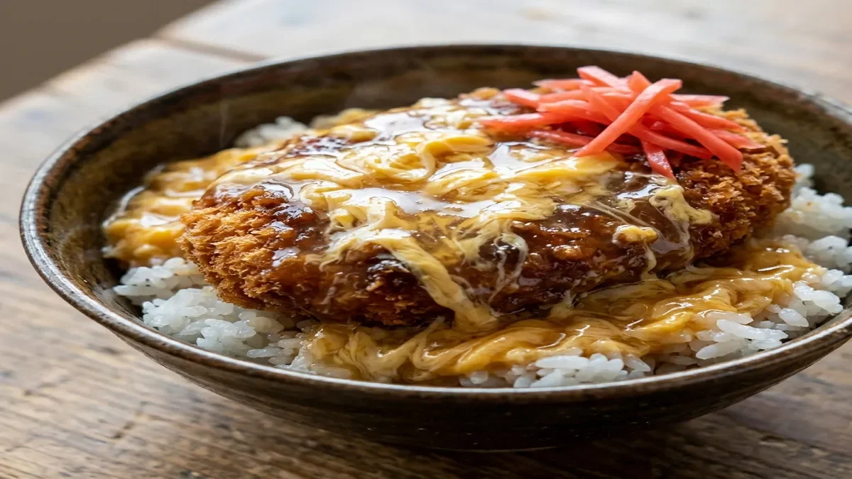 コロッケの鶏卵あんかけ丼