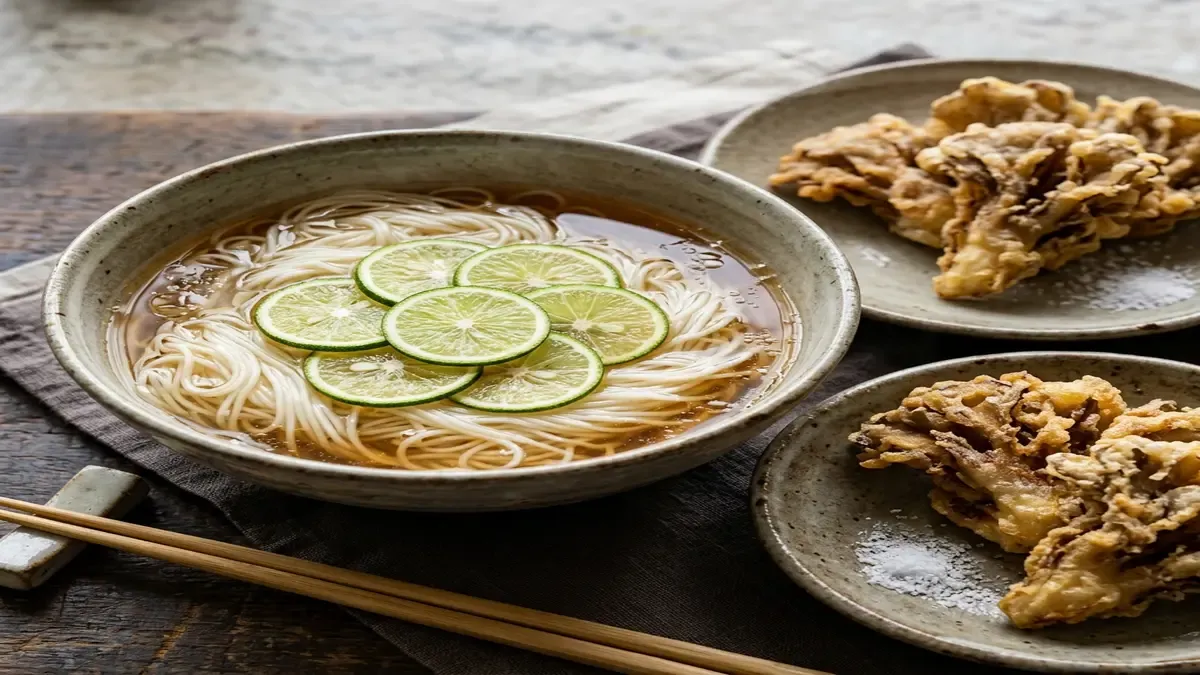 まいたけにゅうめん