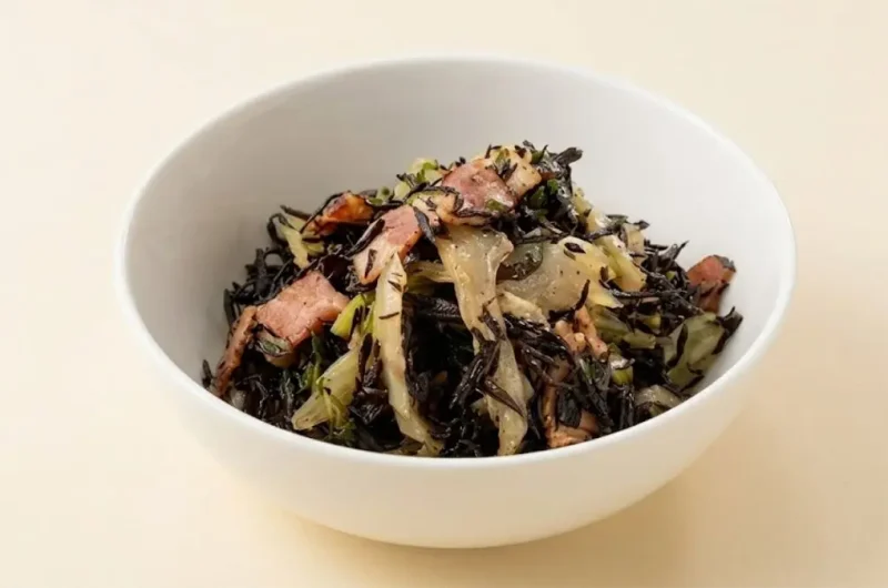 【きょうの料理】セロリのひじきベーコン煮のレシピ 井上かなえさん