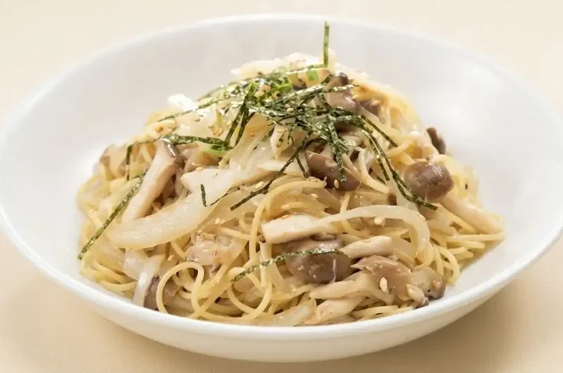 【相葉マナブ】新玉ねぎとキノコの和風パスタのレシピ 新玉ねぎで旬の産地ごはん