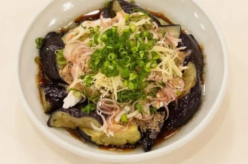 【あさイチ】鶏ささみとなすのたたき風のレシピ 吉田愛さんのみんなゴハンだよ