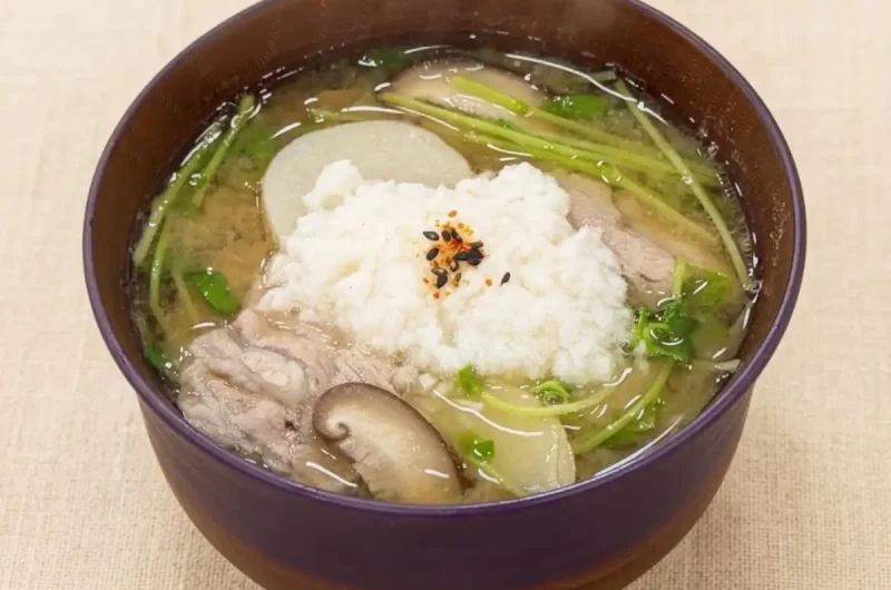 【あさイチ】とろろ豚汁のレシピ 長芋シャキ＆トロ！笠原将弘さん