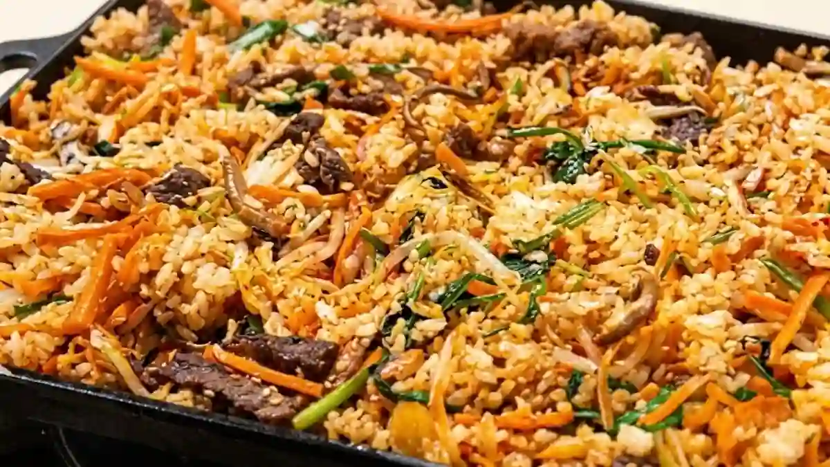 鉄板焼きビビンバ