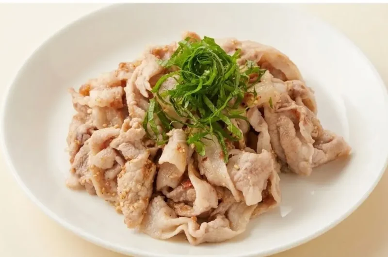 【あさイチ】豚しゃぶ梅ごま炒めのレシピ 山脇りこさんみんなゴハンだよ
