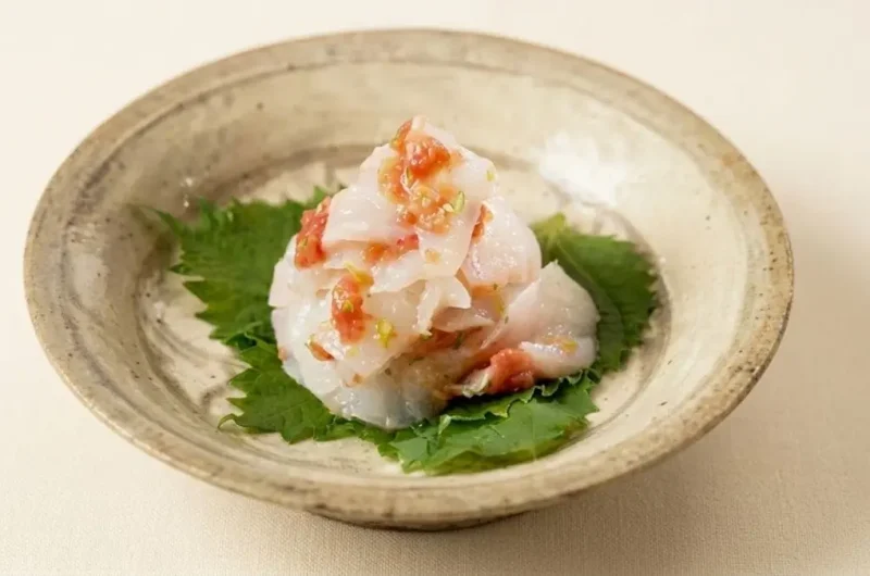 【きょうの料理】魚介の梅あえのレシピ 有元葉子さんの梅仕事