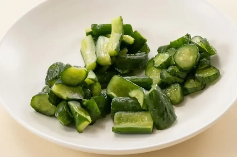【きょうの料理】きゅうりの塩漬けのレシピ 有元葉子さんの塩漬け