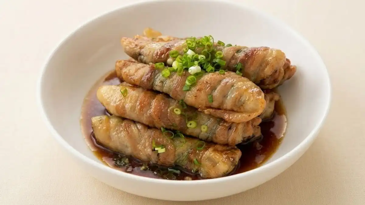 なすの肉巻き