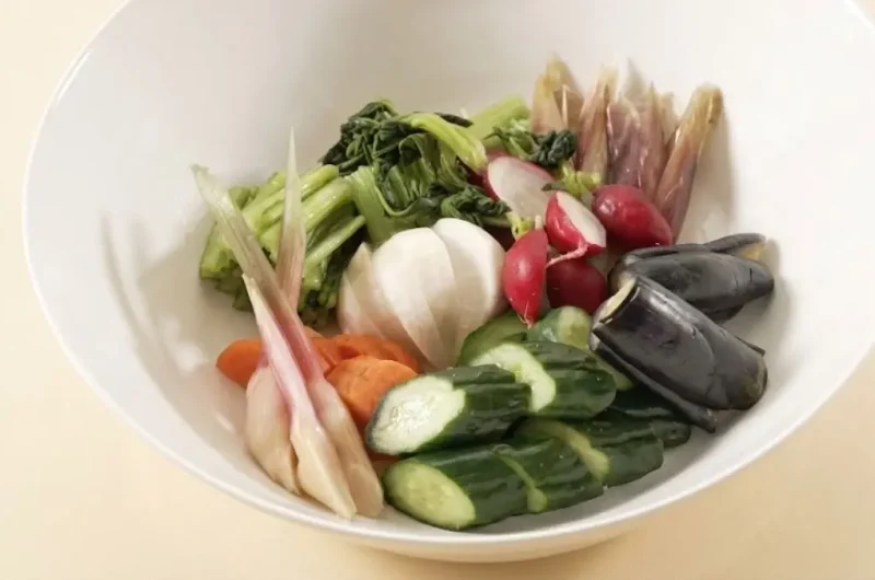 【きょうの料理】ぬか漬けのレシピ 有元葉子さんの塩漬け・ぬか漬け