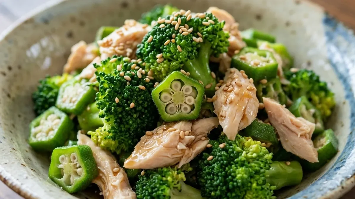 いろいろ野菜のだしサラダ