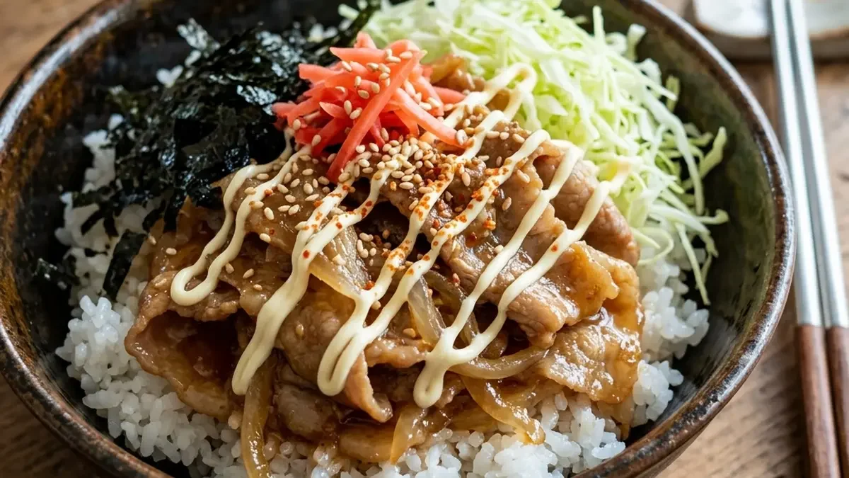 わたしんちの豚しょうが丼