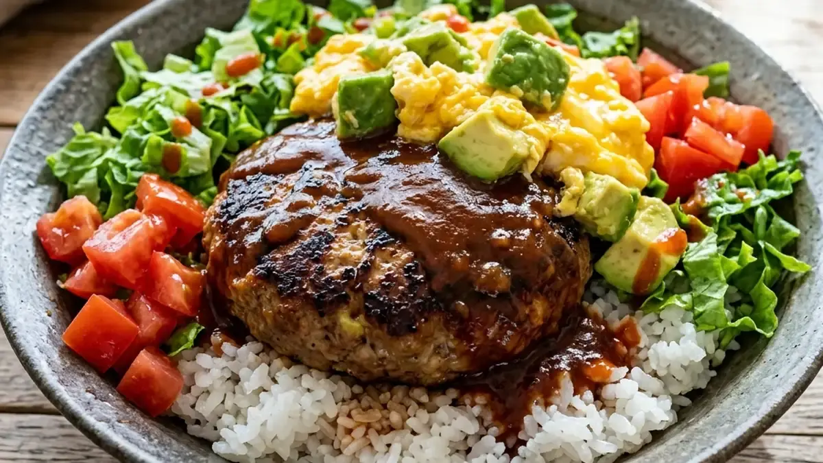 ロコモコメガ丼