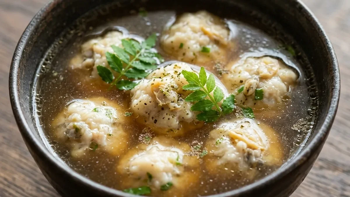 うっトリスープ おいしい貝（かい）？