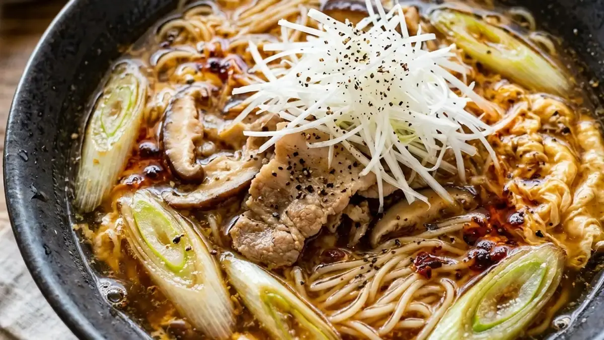 そうめん酸辣湯（サンラータン）