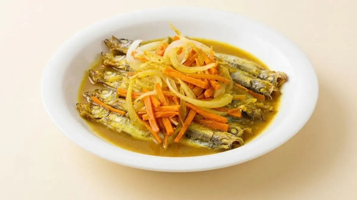 ししゃものカレー南蛮漬け