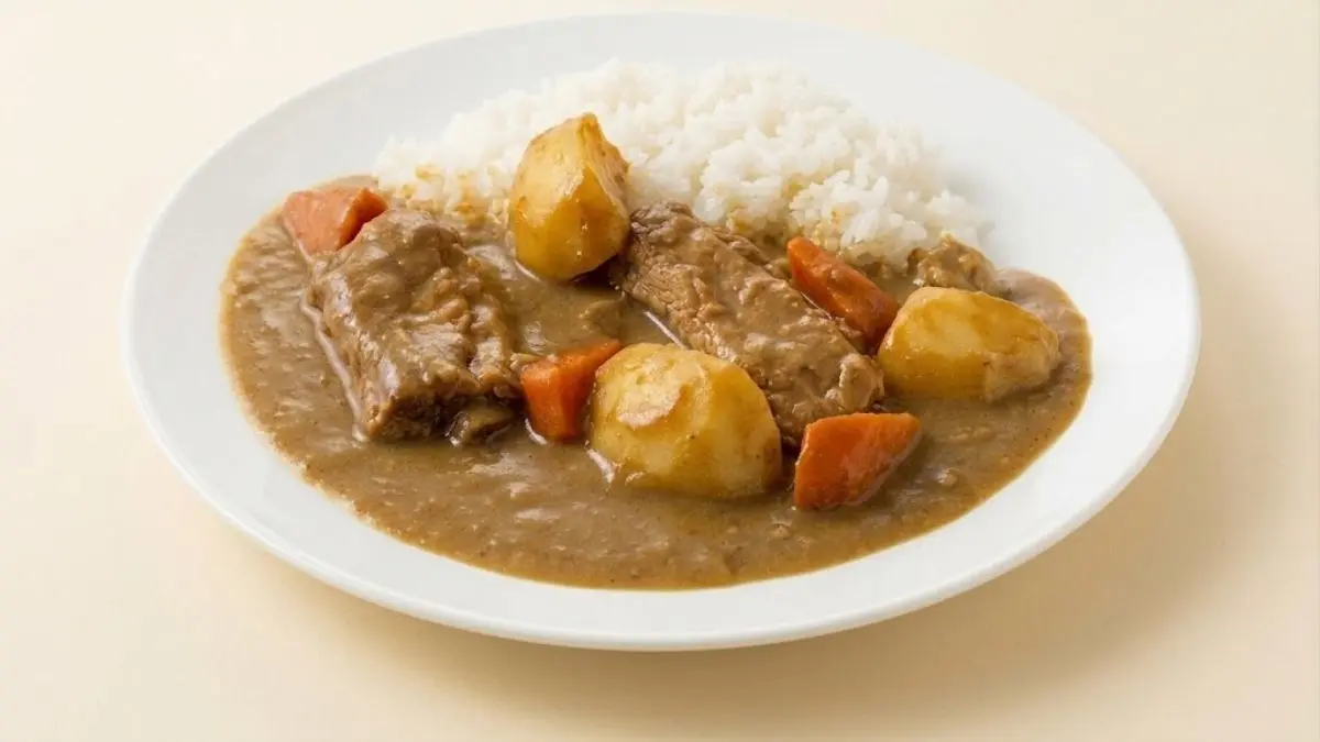 スペアリブのカレー