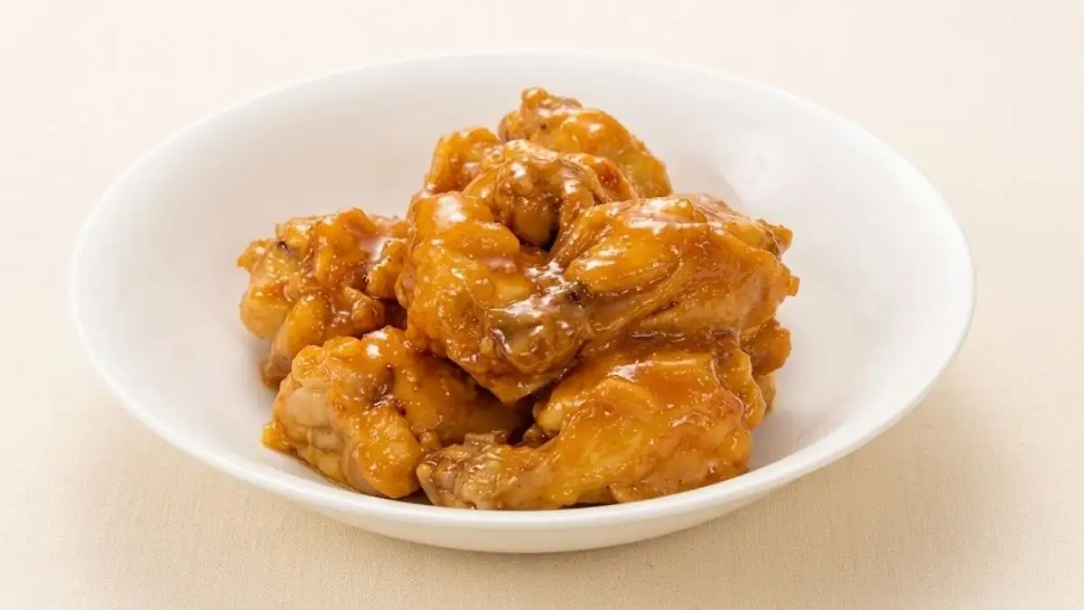鶏肉のみかんジュース煮