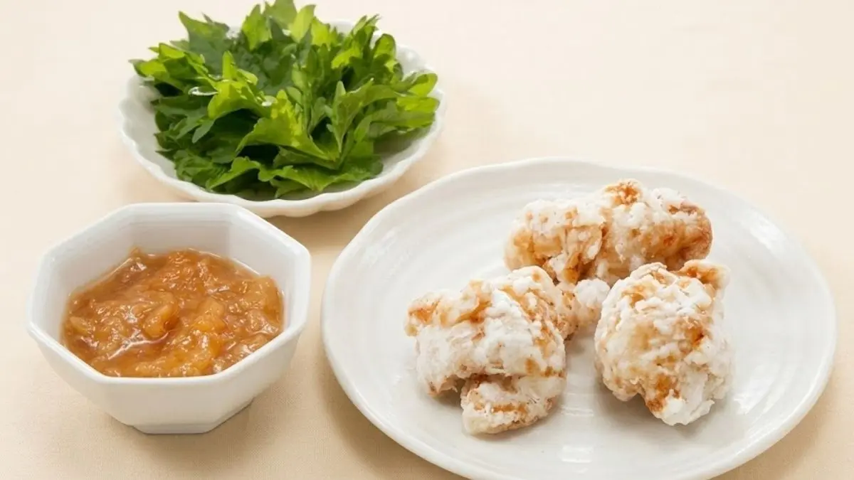 鶏肉の梅唐揚げ