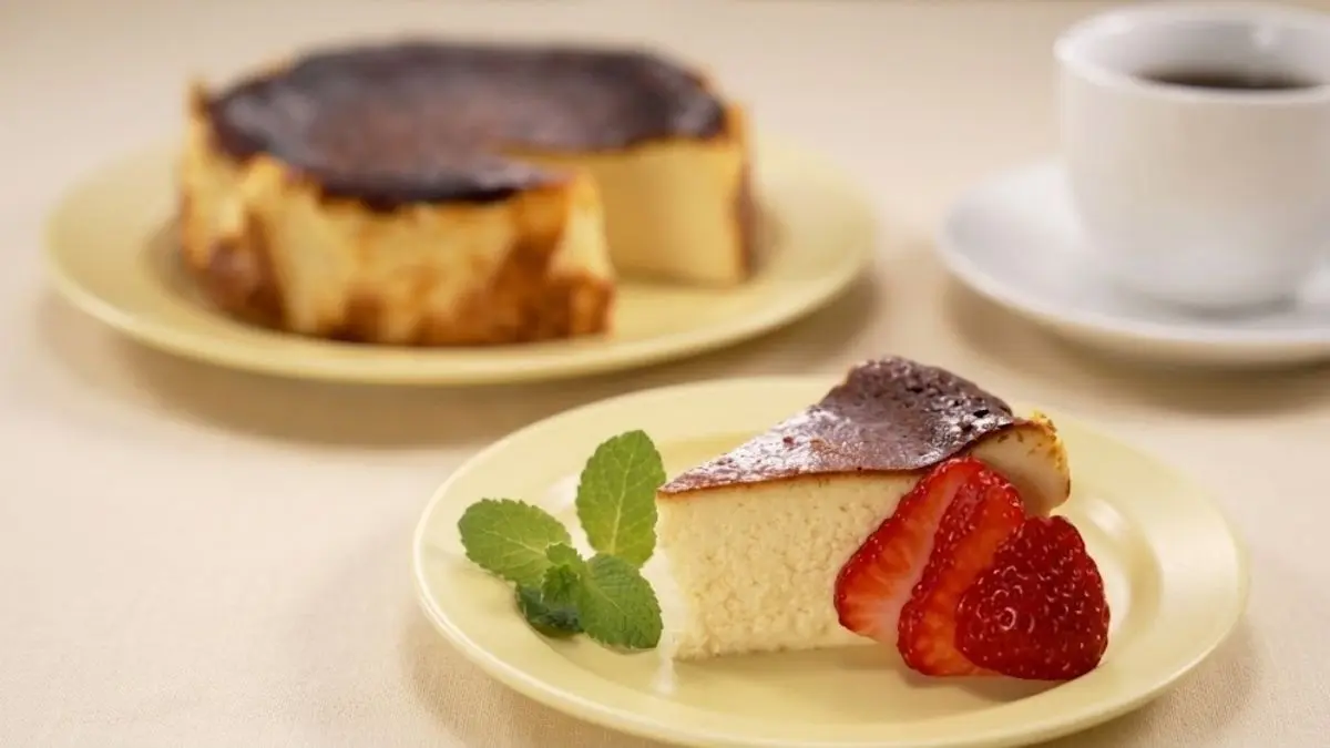 バスク風チーズケーキ