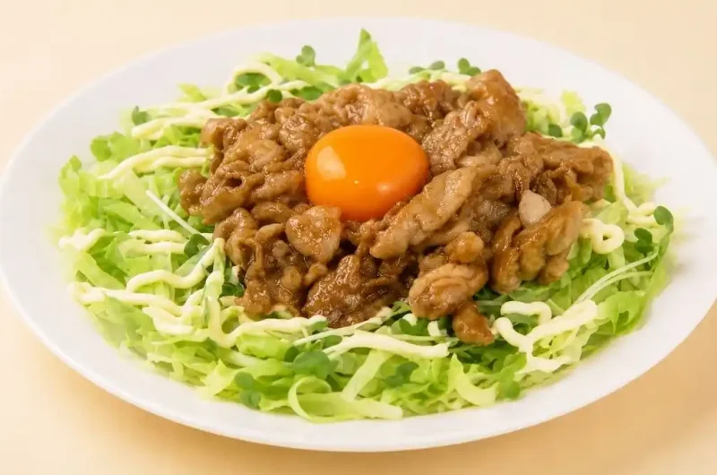 【きょうの料理】豚たまのっけサラダのレシピ きじまりゅうたさん強火で行こうぜ！夏の肉料理