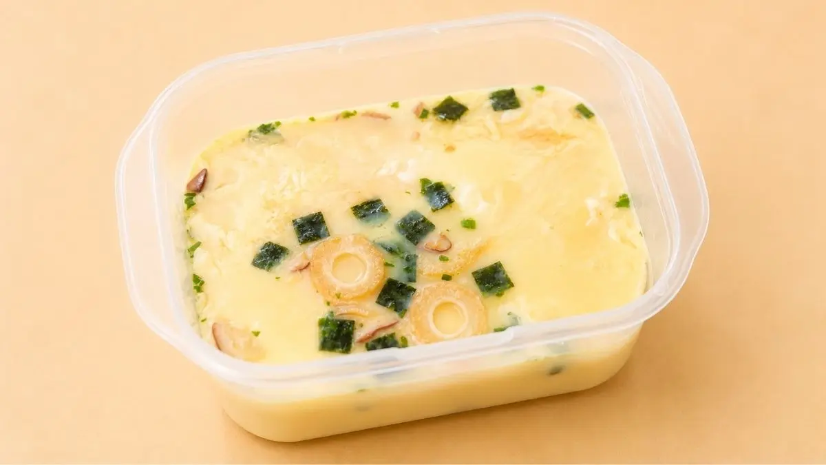 お吸い物の素で超簡単茶碗蒸し
