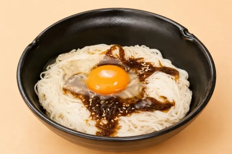 【ソレダメ】釜玉もずくそうめんのレシピ 浜内千波さん夏の新常識レシピ