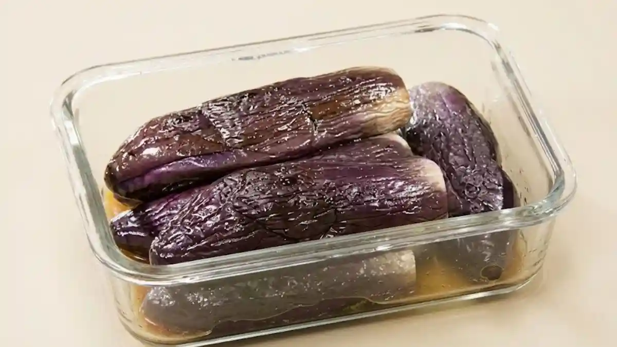 なすの塩オイル蒸し