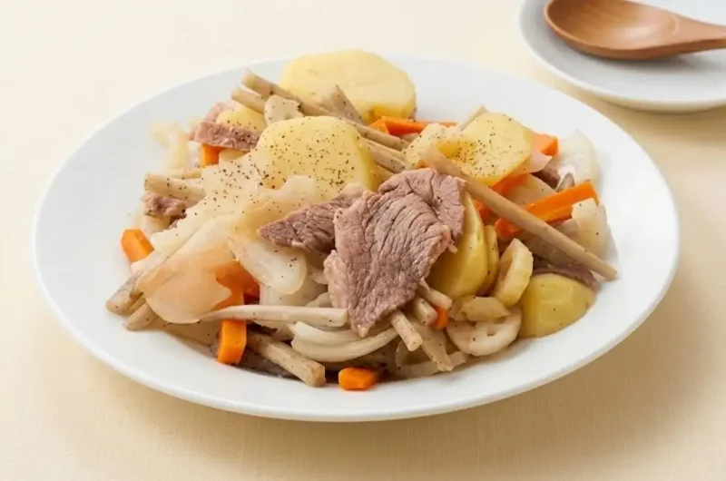 【きょうの料理】夏野菜とお肉の蒸し煮のレシピ 土井善晴のふつうにおいしいもん