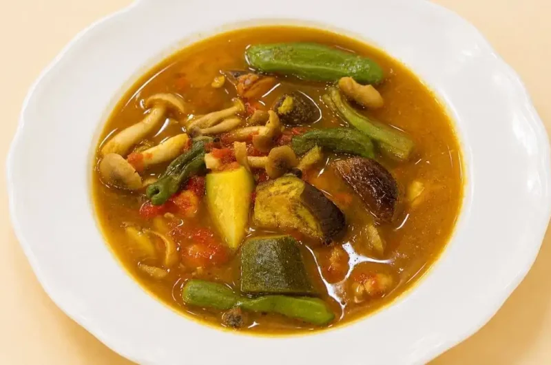 【あさイチ】夏野菜のスープカレーのレシピ 山本麗子さんのみんなゴハンだよ