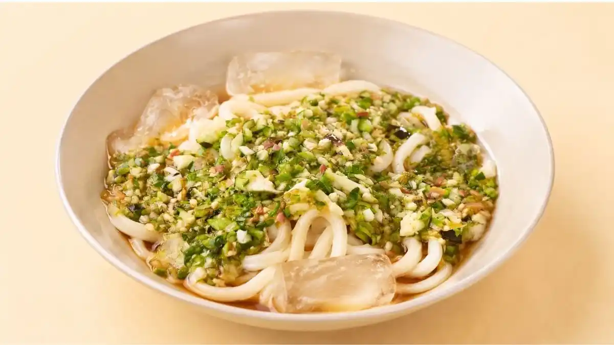 ネバネバひんやりぶっかけうどん