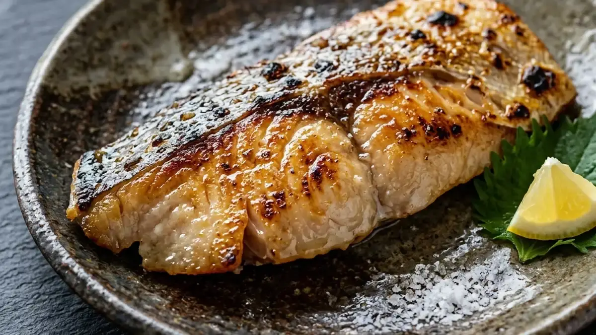 さわらの塩焼き