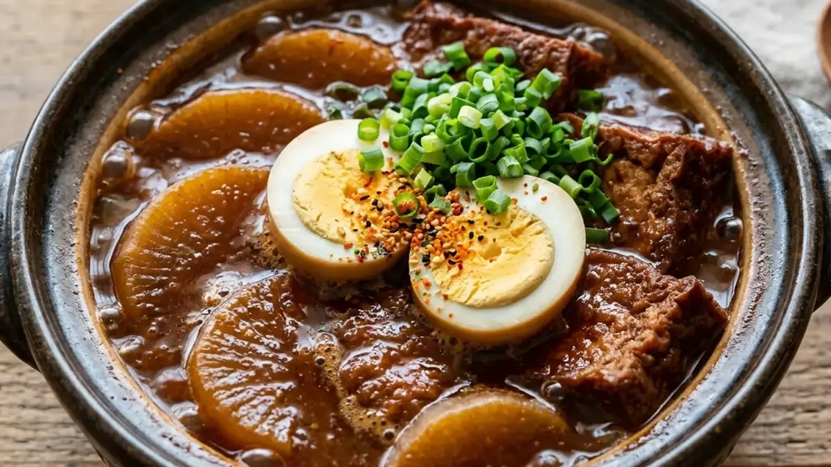 厚揚げの土手煮