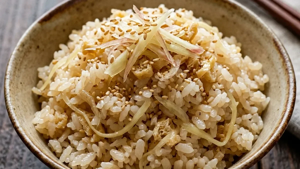 新しょうがご飯