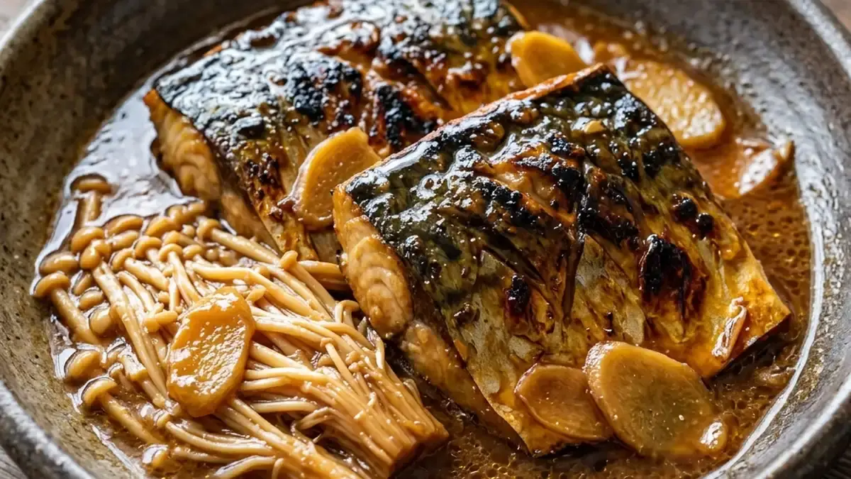 焼きさばのみそ煮