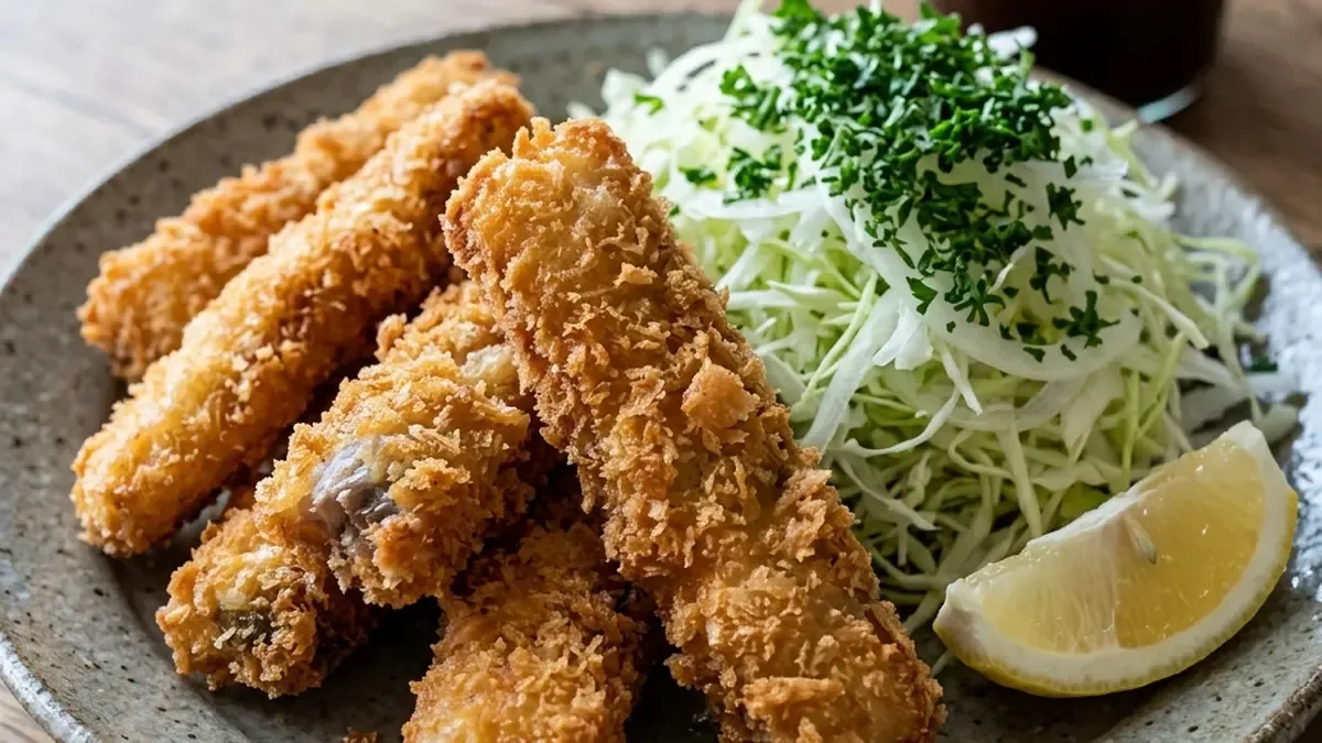 あじの棒フライ