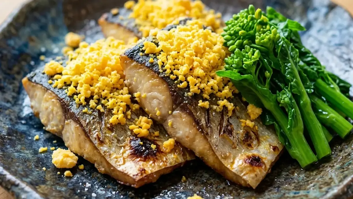 さわらの菜種焼き