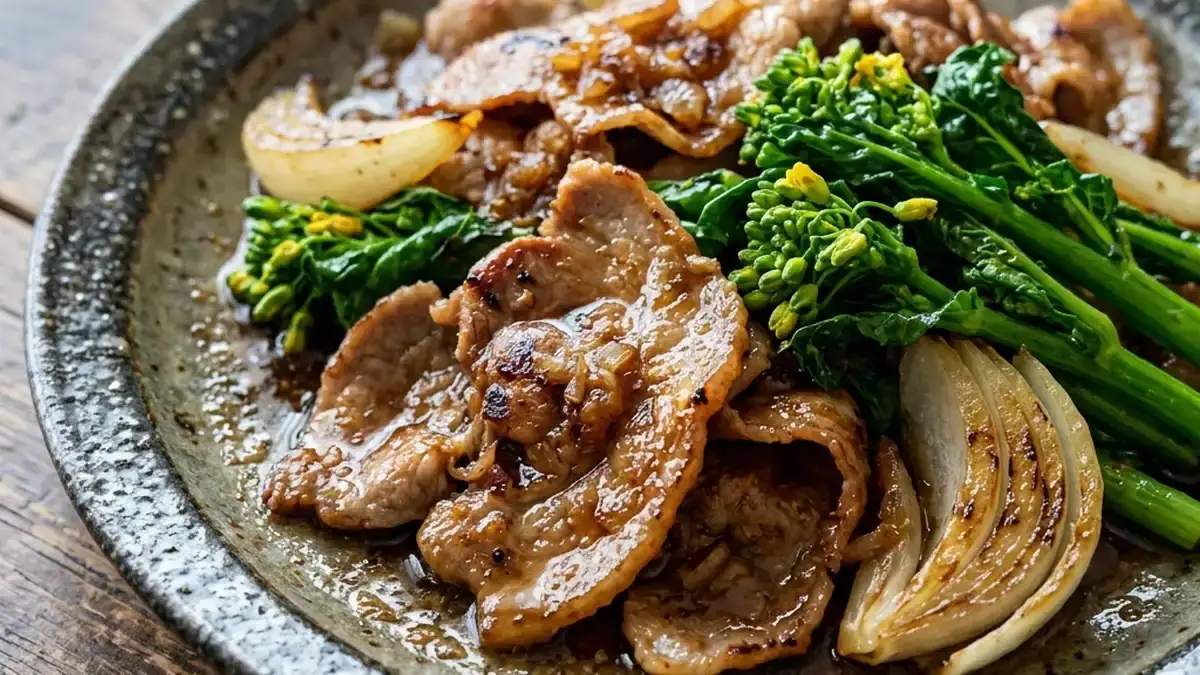 豚肉のしょうゆ炒め