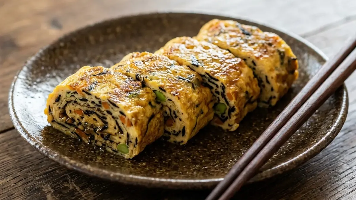 ひじきの卵焼き