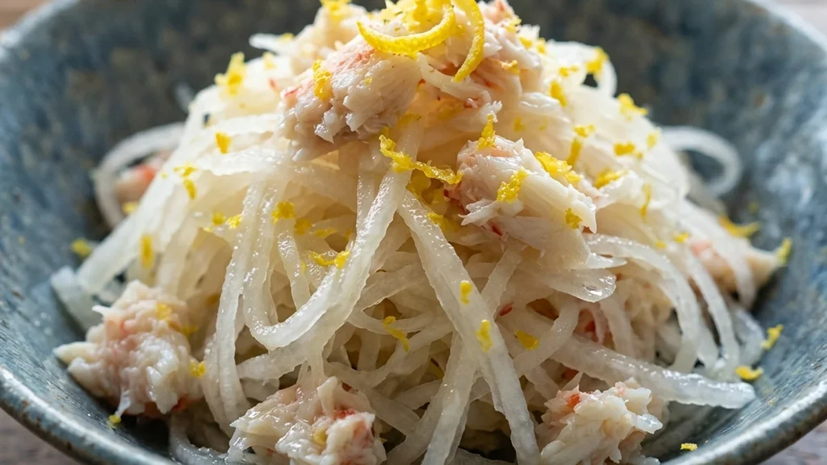 大根とかにのレモン風味