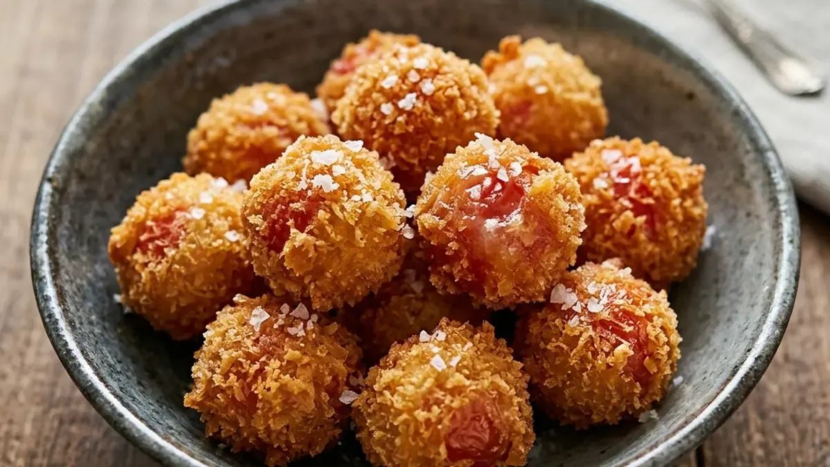 ミニトマトのフライ