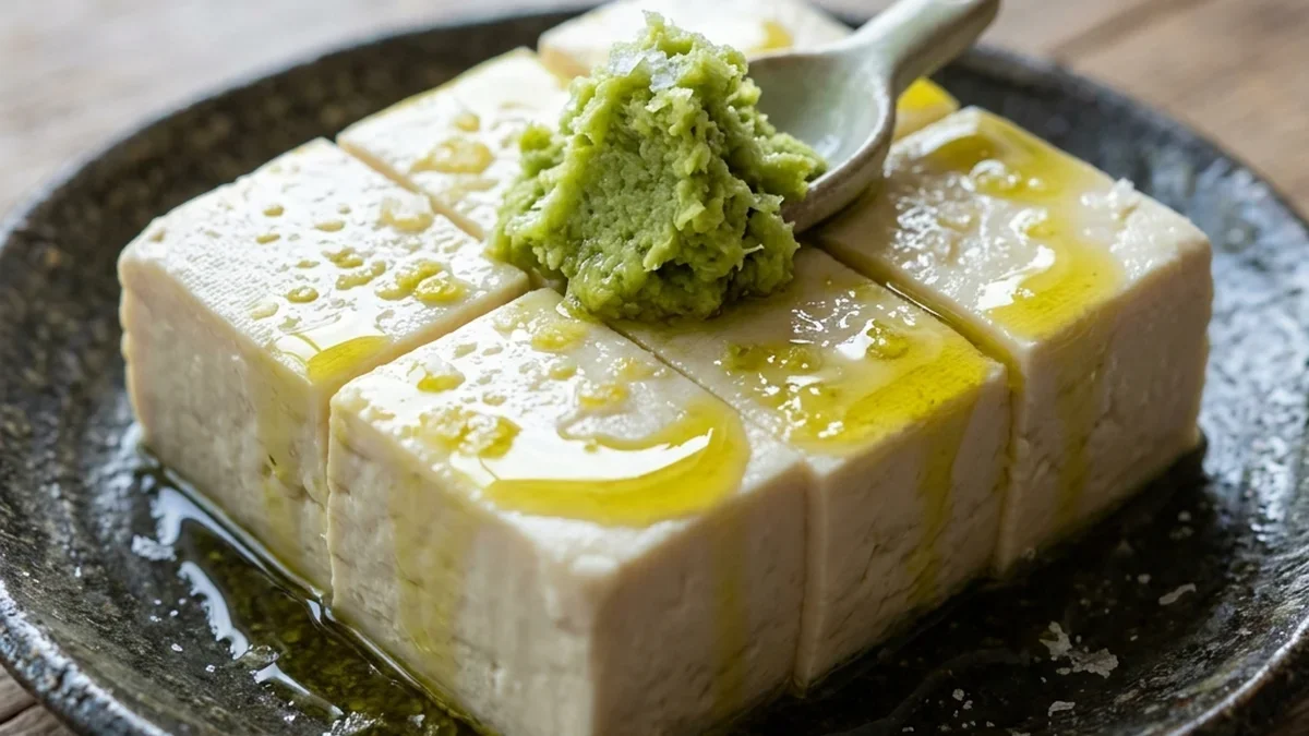 豆腐のアミューズ