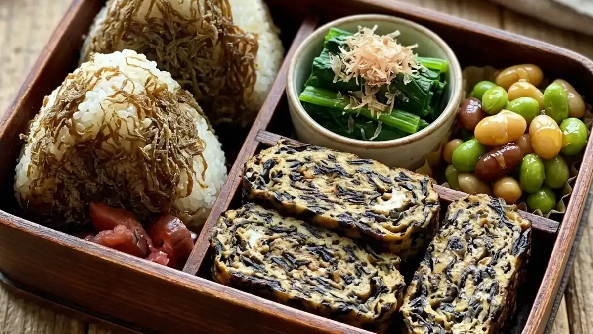 ひじきの卵焼き弁当