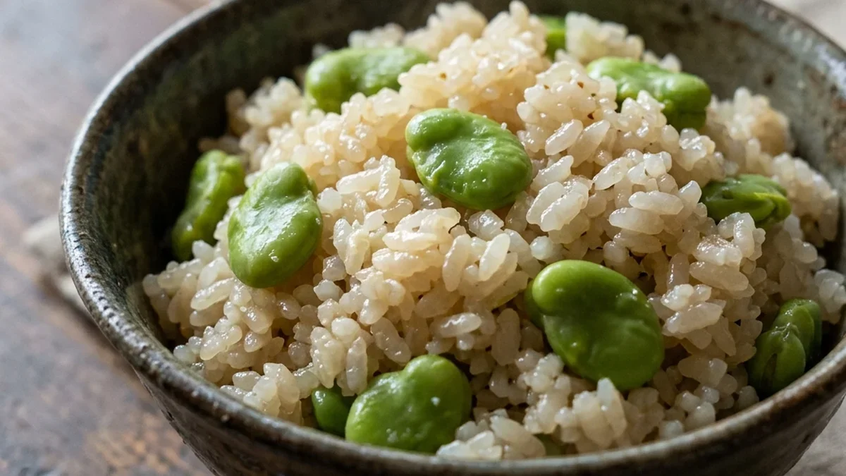 そら豆ご飯