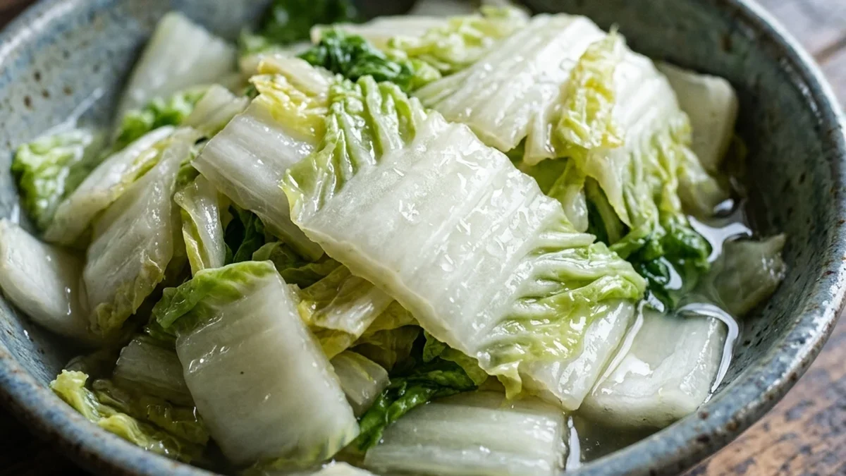塩もみ白菜